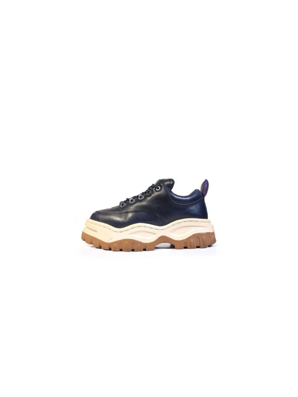 EYTYS Sneakers Womens Blue Leather Shoes Y2K Platforms Size 7.5